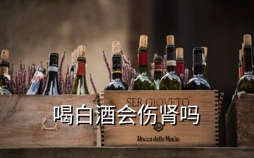喝白酒會傷腎嗎