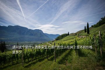 請(qǐng)問(wèn)這個(gè)是什么酒泰安生力源產(chǎn)的怎么在網(wǎng)上查不到價(jià)格是多少