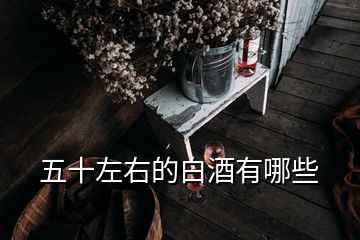 五十左右的白酒有哪些