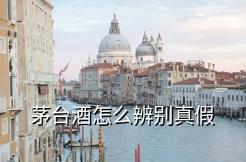 茅臺酒怎么辨別真假