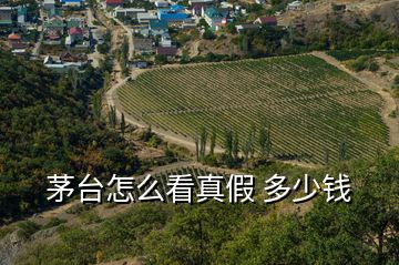 茅臺(tái)怎么看真假 多少錢