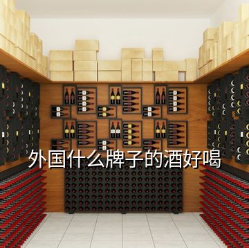 外國(guó)什么牌子的酒好喝