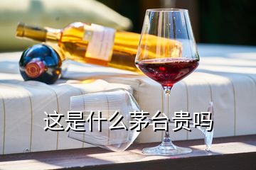 這是什么茅臺貴嗎