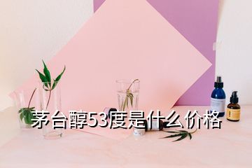 茅臺醇53度是什么價(jià)格