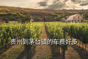 貴州到茅臺鎮(zhèn)的車費好多