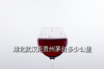 湖北武漢距貴州茅臺多少公里