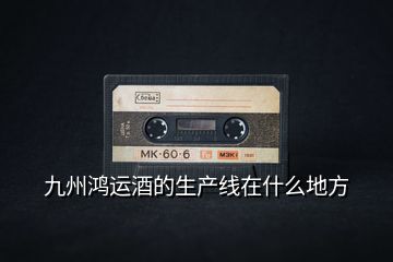 九州鴻運(yùn)酒的生產(chǎn)線在什么地方