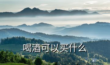 喝酒可以買(mǎi)什么