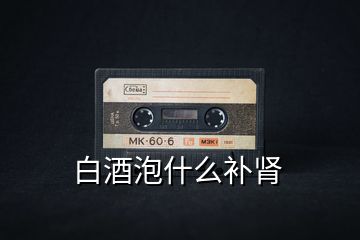 白酒泡什么補腎