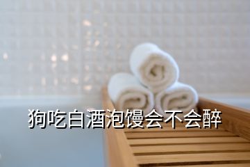 狗吃白酒泡饅會不會醉