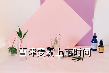 雪津麥霸上市時(shí)間