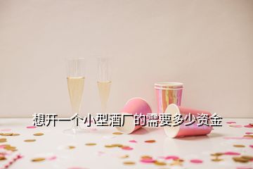 想開一個(gè)小型酒廠的需要多少資金