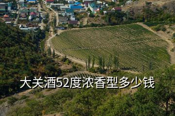 大關(guān)酒52度濃香型多少錢(qián)