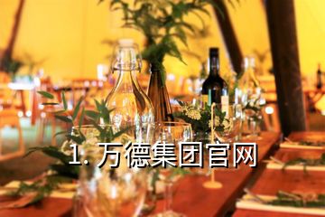 1. 萬德集團官網(wǎng)