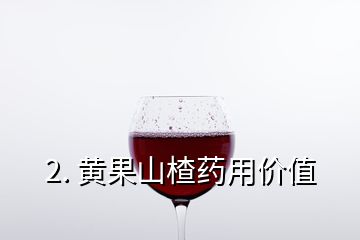 2. 黃果山楂藥用價值