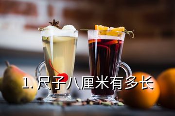 1. 尺子八厘米有多長(zhǎng)
