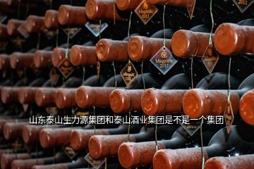 山東泰山生力源集團和泰山酒業(yè)集團是不是一個集團