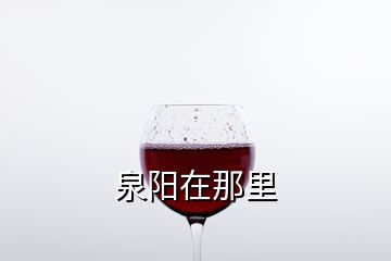 泉陽(yáng)在那里