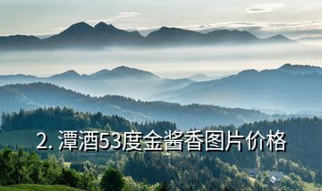 2. 潭酒53度金醬香圖片價(jià)格