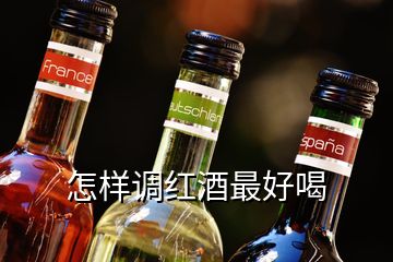 怎樣調紅酒最好喝