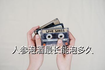 人參泡酒最長能泡多久