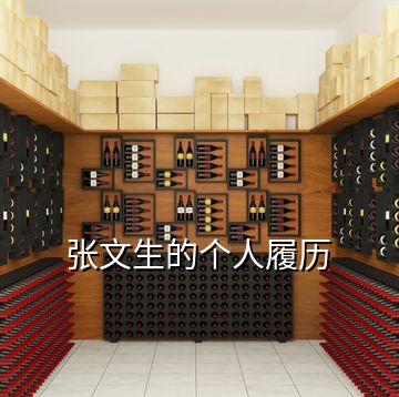 張文生的個人履歷