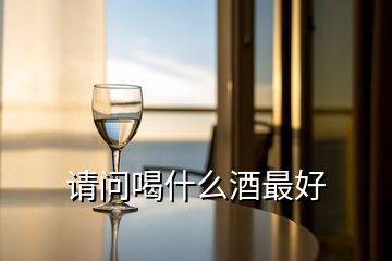請(qǐng)問(wèn)喝什么酒最好