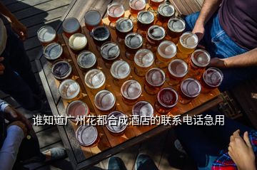 誰(shuí)知道廣州花都合成酒店的聯(lián)系電話(huà)急用