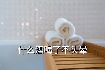 什么酒喝了不頭暈