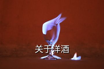 關于洋酒
