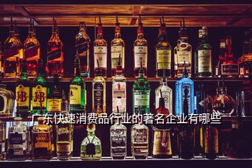 廣東快速消費(fèi)品行業(yè)的著名企業(yè)有哪些