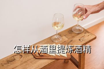 怎樣從酒里提煉酒精