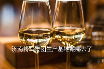 濟南將軍集團(tuán)生產(chǎn)基地搬哪去了