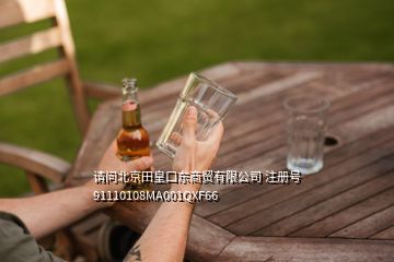 請(qǐng)問(wèn)北京田皇口東商貿(mào)有限公司 注冊(cè)號(hào)91110108MA001QXF66