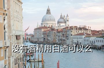 沒有酒精用白酒可以么