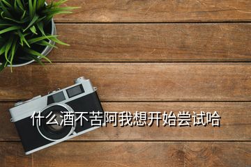 什么酒不苦阿我想開(kāi)始嘗試哈