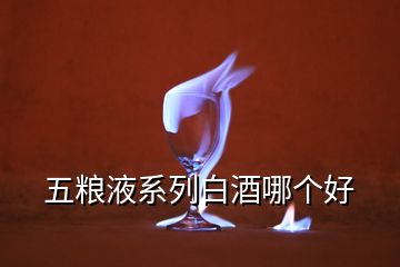 五糧液系列白酒哪個(gè)好