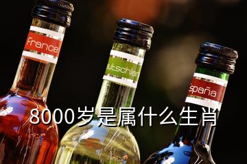 8000歲是屬什么生肖