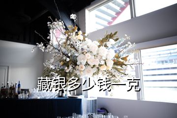 藏銀多少錢(qián)一克