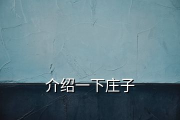 介紹一下莊子