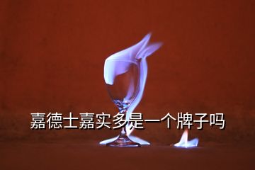嘉德士嘉實多是一個牌子嗎