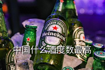 中國什么酒度數(shù)最高
