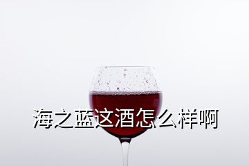 海之藍這酒怎么樣啊