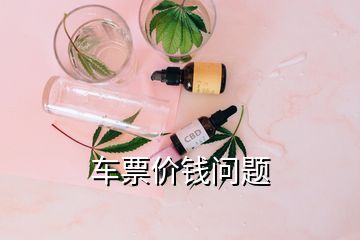 車票價(jià)錢問題
