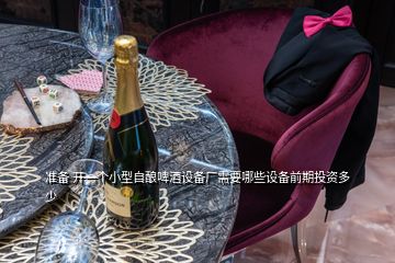 準備 開一個小型自釀啤酒設(shè)備廠需要哪些設(shè)備前期投資多少