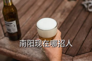 南陽現(xiàn)在哪招人