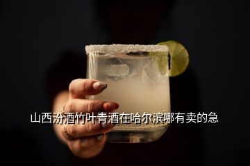 山西汾酒竹葉青酒在哈爾濱哪有賣(mài)的急