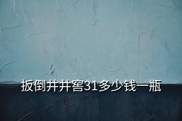 扳倒井井窖31多少錢(qián)一瓶
