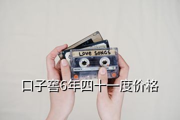 口子窖6年四十一度價(jià)格