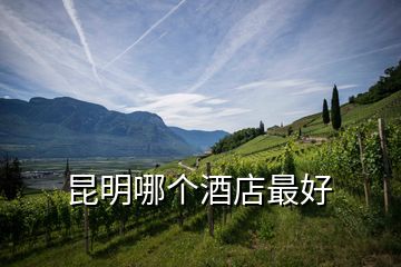 昆明哪個(gè)酒店最好